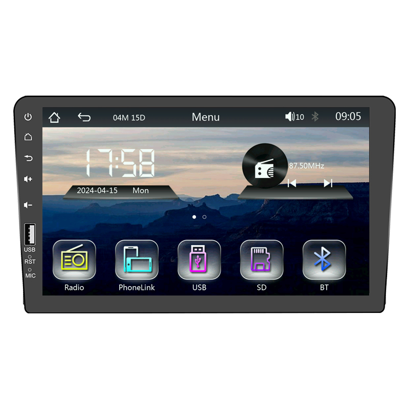 9inch Single Din Car Multimedia Player with Carplay